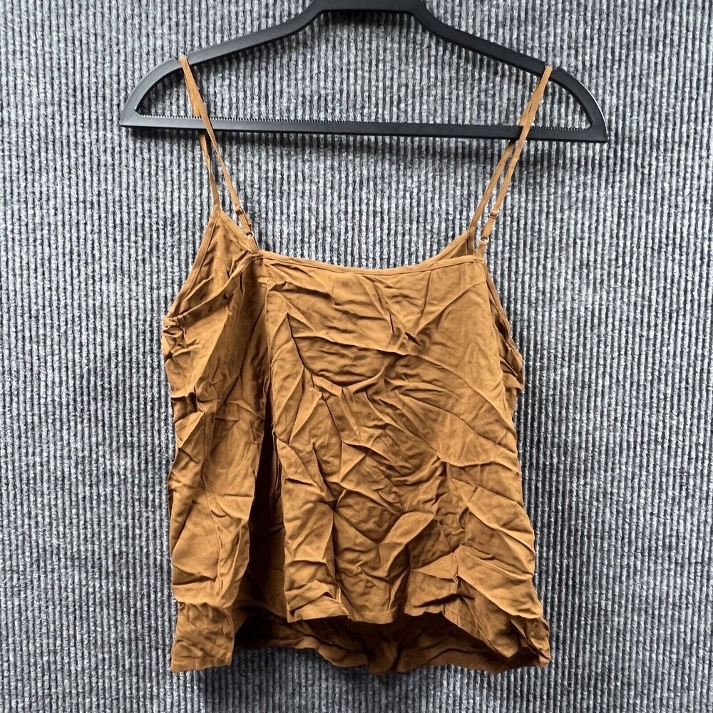 Esmara Camisole Heidi Klum‎ Womens Size 4 Brown Fashionable Tank Top Shirt - Picture 2 of 6